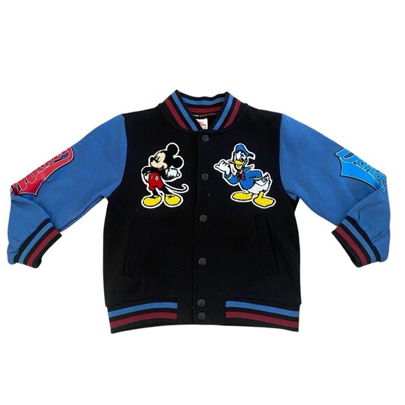 Disney Mickey & Donald Toddler Bomber Jacket 3T New - Picture 3 of 7